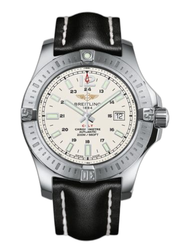 Colt 44 Automatic Stratus Silver / Calf