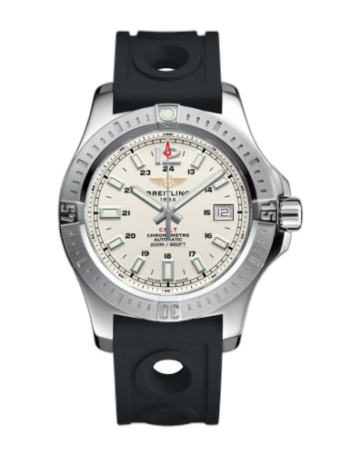 Colt 41 Automatic Stratus Silver / Rubber