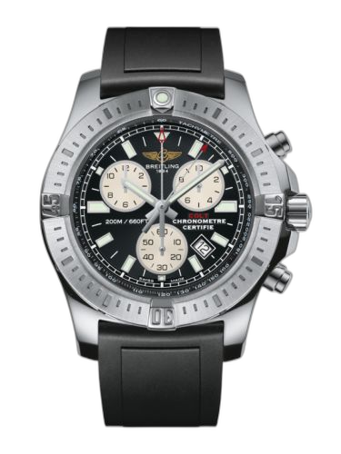 Colt Chronograph Volcano Black / Rubber / Pin