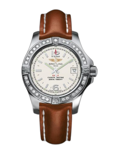 Colt Lady Diamond / Stratus Silver / Calf / Pin