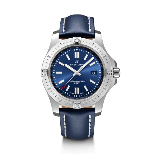 Chronomat Colt 44 Automatic Blue / Calf / Pin