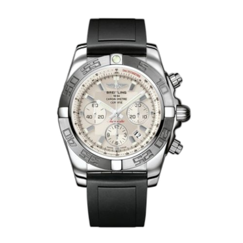 Chronomat 44 Stainless Steel / Silver / Rubber
