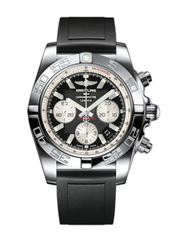 Chronomat 44 Stainless Steel / Inverted Panda / Rubber