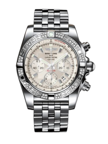 Chronomat 44 Stainless Steel / Diamond / Sierra Silver / Bracelet