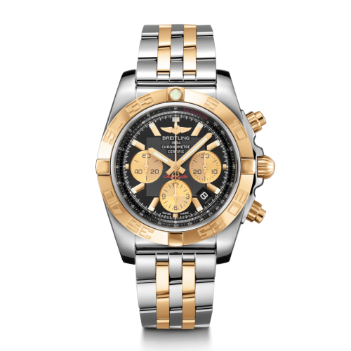 Chronomat 44 Stainless Steel / Rose Gold / Onyx Black / Bracelet
