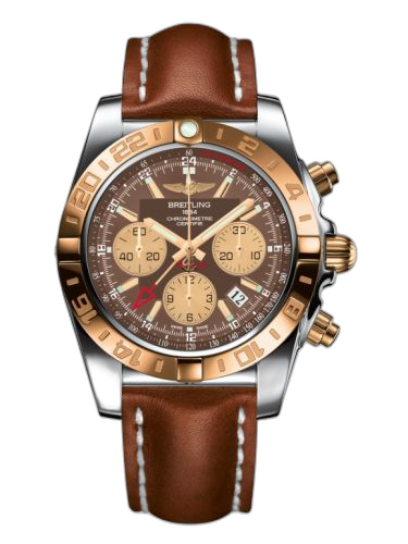 Chronomat 44 GMT Stainless Steel / Rose Gold / Metallica Brown / Calf