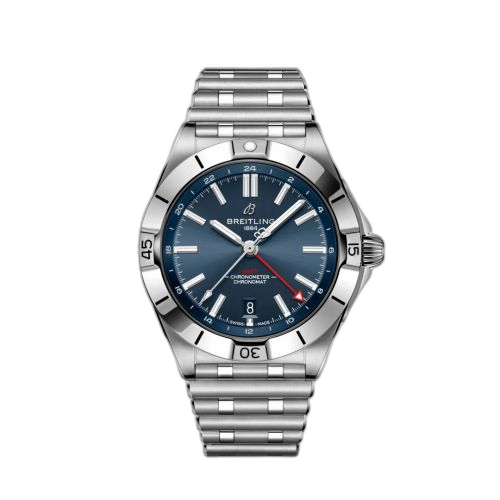 Chronomat 40 GMT Stainless Steel / Blue / Rouleaux