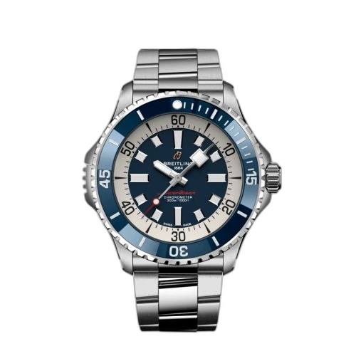 SuperOcean Automatic 46 Stainless Steel / Blue / Bracelet