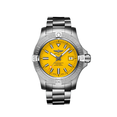 Avenger Automatic 45 Seawolf Stainless Steel / Yellow / Bracelet