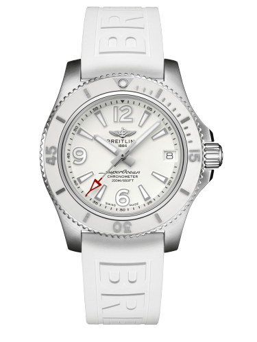Superocean 36 Stainless Steel / White / Rubber / Pin