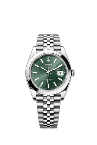 Datejust 41 Stainless Steel Smooth / Jubilee / Green