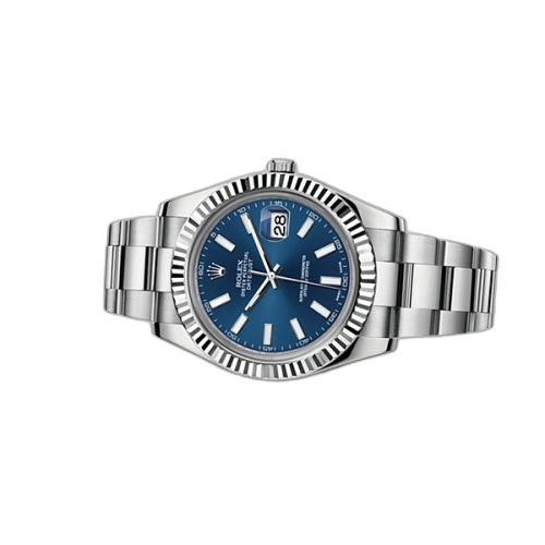 Datejust II Fluted Blue