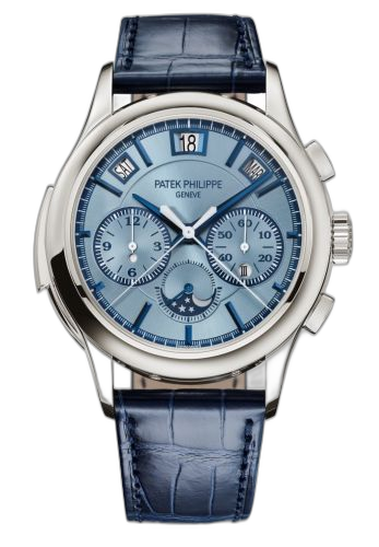 Minute Repeater Split-Seconds Chronograph Perpetual Calendar White Gold / Ice Blue