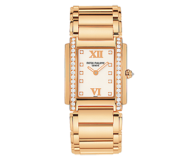 Twenty~4 4908/11 Rose Gold Timeless White