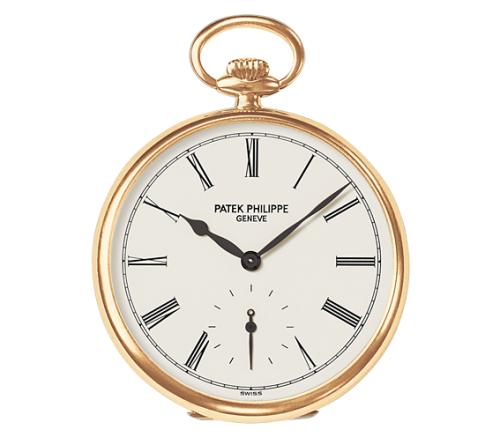 Pocket Watch Lepine Yellow Gold / White