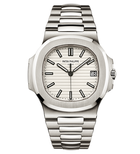 Nautilus 5711 Stainless Steel / White