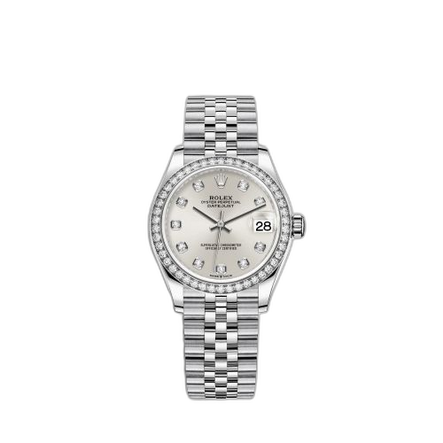 Datejust 31 Stainless Steel Diamond / Jubilee / Silver - Diamond