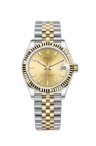 Datejust 31 Stainless Steel / Yellow Gold / Fluted / Champagne / Jubilee