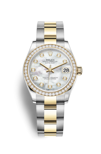 Datejust 31 Stainless Steel / Yellow Gold / Diamond / MOP / Oyster