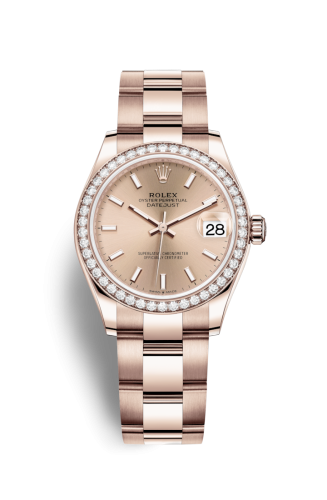 Datejust 31 Rose Gold / Diamond / Rose / Oyster