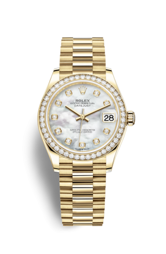 Datejust 31 Yellow Gold / Diamond / MOP / President
