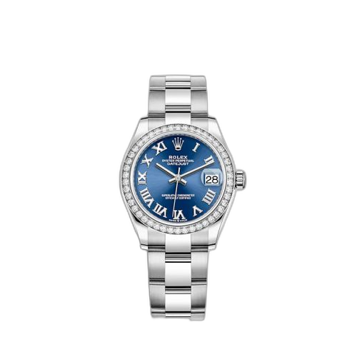 Datejust 31 Stainless Steel / Diamond / Blue - Roman / Oyster
