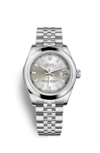 Datejust 31 Stainless Steel Domed / Jubilee / Silver