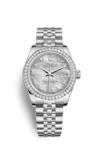 Datejust 31 Stainless Steel Diamond / Jubilee / MOP - Roman