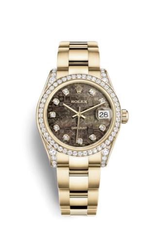Datejust 31 Yellow Gold Diamond / Oyster / Black MOP Computer