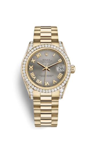 Datejust 31 Yellow Gold Diamond / President / Steel Roman