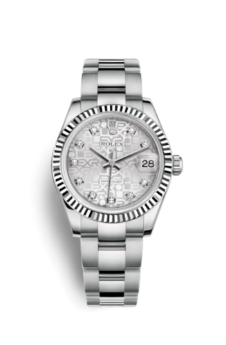 Datejust 31 Stainless Steel Fluted / Oyster / Silver Computer