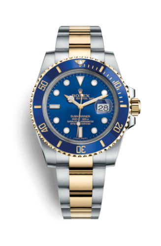 Submariner Date Rolesor / Blue / Cerachrom
