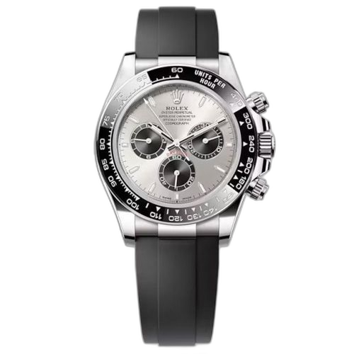 Cosmograph Daytona White Gold - Cerachrom / Steel - Black / Oysterflex