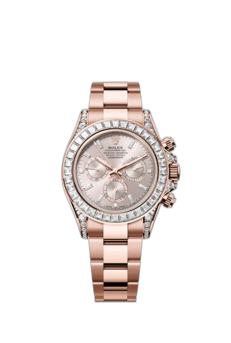 Cosmograph Daytona Everose Gold - Baguette / Sundust - Baguette / Oyster