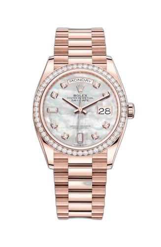 Day-Date 36 Everose Gold / Diamond / MOP-Diamond / President