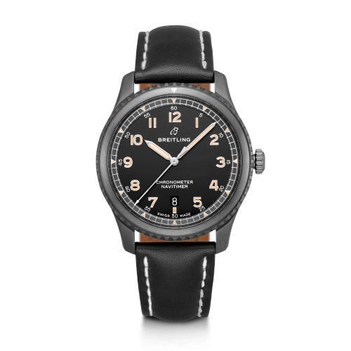 Navitimer 8 Automatic 41 Blacksteel / Black / Black Calf
