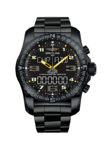 Cockpit B50 Night Mission / Black-Yellow / Bracelet