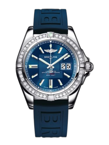 Galactic 41 Stainless Steel / Diamond / Metallica Blue / Rubber