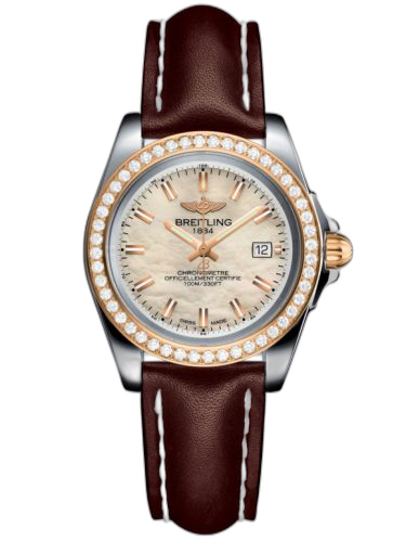 Galactic 32 Sleek Edition Stainless Steel / Rose Gold / Diamond / Pearl / Calf