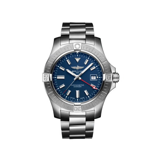 Avenger Automatic GMT 45 Stainless Steel / Blue / Bracelet