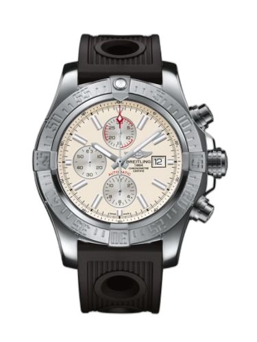Super Avenger II Stainless Steel / Stratus Silver / Rubber