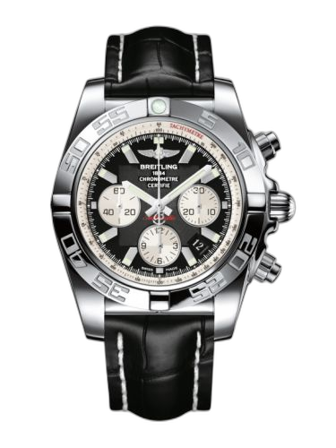 [AB011012.B967.744P] Chronomat 44 Stainless Steel / Inverted Panda / Croco