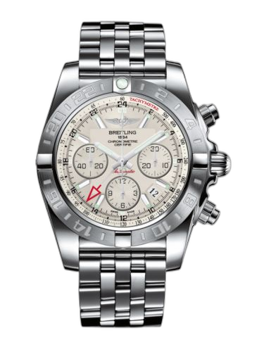 [AB042011.G745.375A] Chronomat 44 GMT Stainless Steel / Sierra Silver / Bracelet