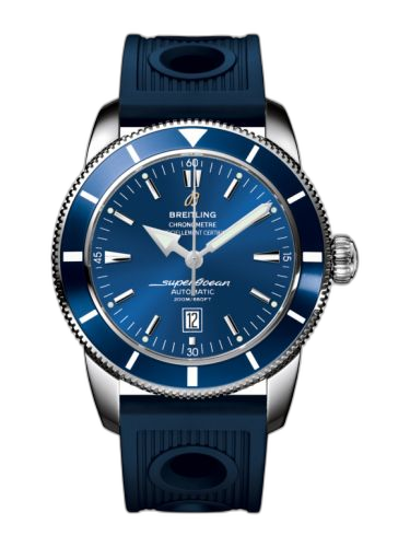 [A1732016.C734.205S] Superocean Heritage 46 Stainless Steel / Blue / Blue /