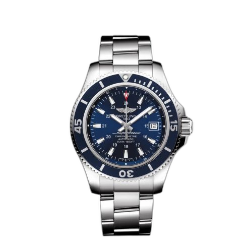 [A17365D1/C957/161A] Superocean II 42 Stainless Steel / Blue / Japan Special Edition