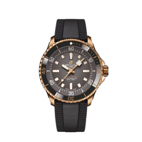 [R173751A1G1S1] SuperOcean Automatic 42 Red Gold / Grey / Oomiya