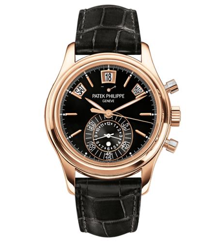 [5960R-010] Annual Calendar Chronograph 5960 Rose Gold / Black