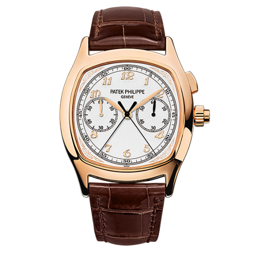 [5950R-001] Split-Seconds Chronograph 5950 Rose Gold / Silver