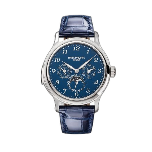 [5374G-001] Minute Repeater Perpetual Calendar 5374 White Gold / Blue