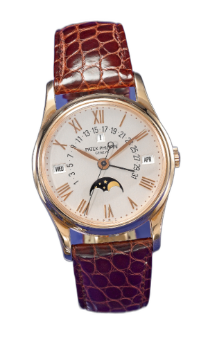 [5050R-001] Perpetual Calendar 5050 Rose Gold / Silver Roman